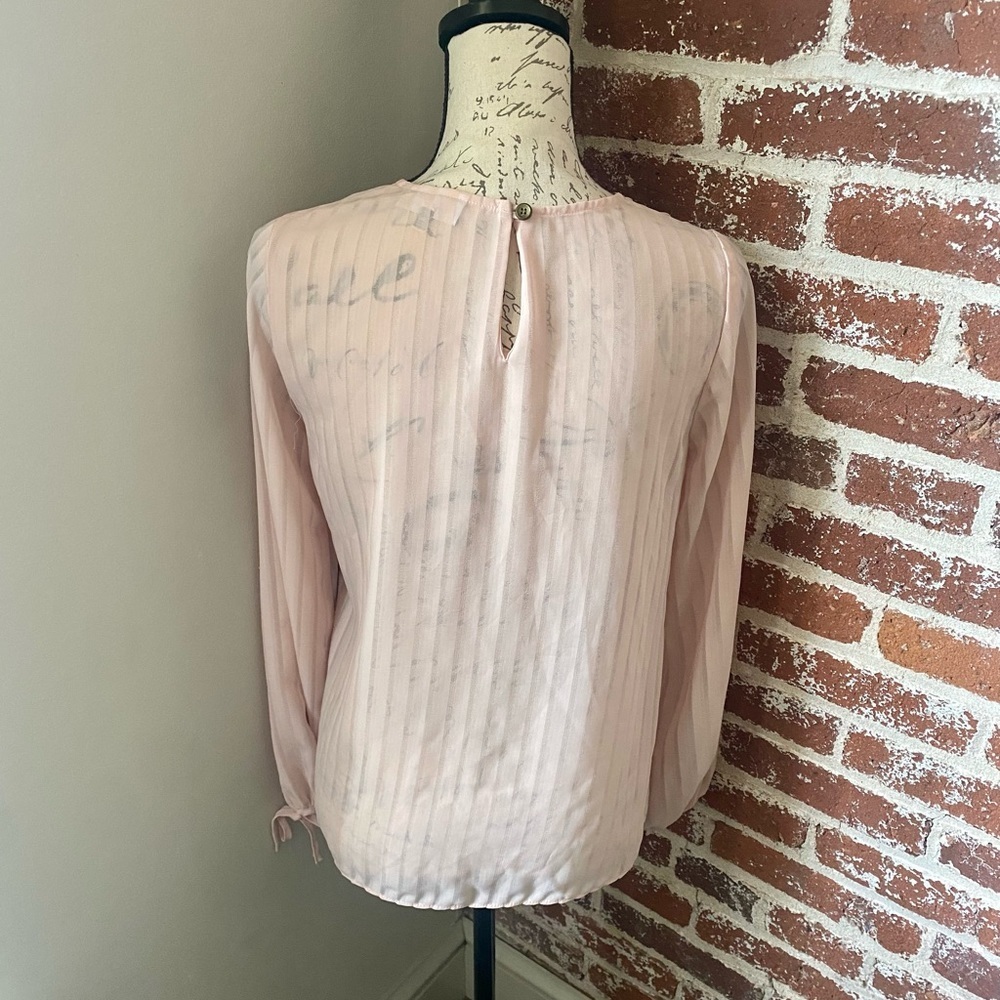 Waverly Grey pink blouse with open sleeves - Picture 2 of 6